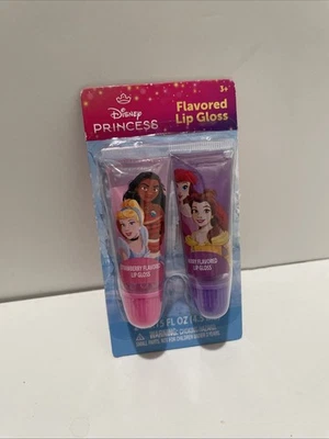 Disney Princess Flavored Lip Gloss Strawberry And Grape Flavor 2 Pack  - Image 1 of 2