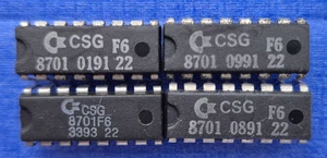 (4x) CSG 8701 Clock Generator | Timing Chips für Commodore 64/128 ORIGINAL TEILE - Bild 1 von 4