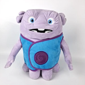 DreamWorks Home Boov Oh Plush Stuffed Toy Purple Alien Doll 25cm Happy Face - Picture 1 of 11
