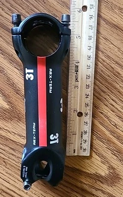 Bicicleta MTB de carretera de aleación 3T ARX-Team 120 mm 31,8 mm 7° elevación 1-1/8" negra Foto 1 de 4