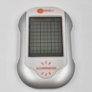 Sudoku Illuminated Handheld Electronic Game Techno Source Touch Screen w/Stylus - Picture 1 of 4