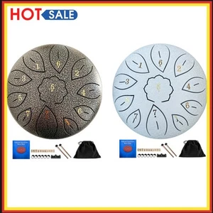 6-inch Hand Drum Tongue Instrument Ethereal Drum Kid Beginner Handheld Tank Drum - Bild 1 von 11