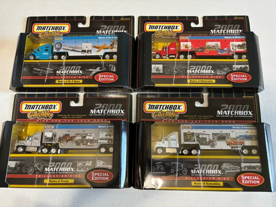 Matchbox Special Edition Millennium Rigs History Of Transportation Lot Of Four - Image 1 of 4