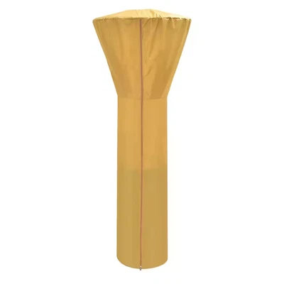 89 pol. X 35 pol. X 19 pol. Capa aquecedora amarela à prova d'água com zíper e armazenamento - Imagem 1 de 4