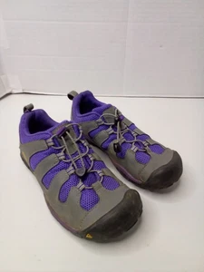 Keen Zapatos Niños Niñas 4 Aire Libre Agua Senderismo Atlético Púrpura Gris - Imagen 1 de 13