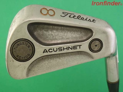 Titleist ACUSHNET AC-108 单 8 钢铁常规杆身男式右手 — 第 1/4 张图片