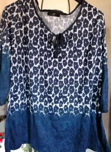 *GINA BENOTTI*modisches Blusenshirt(Crinkle Optik) , Gr. 44/46 - Bild 1 von 4