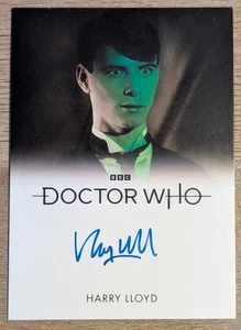 2023 Rittenhouse Doctor Who Series 1-4 Full Bleed Auto Card Harry Lloyd - Picture 1 of 2