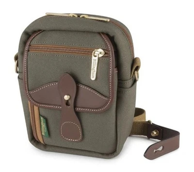 Estuche Bolsa Cámara Polizón Compacto Billingham + Correa en Salvia y Chocolate (Reino Unido) S Foto 1 de 4