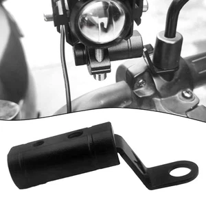 Motorcycle Auxiliary Light Bracket for Direct Installation in Mirror Holes - Picture 1 of 10
