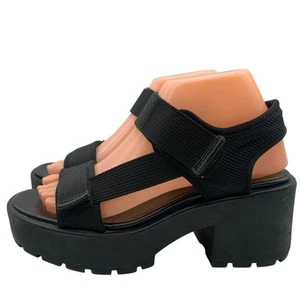 Vagabond Shoemakers Dioon Sandals Size 37 6.5-7. Platform Strappy Chunky Heels - Picture 1 of 11