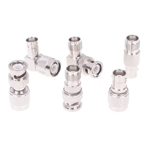 BNC To TNC Male Plug Female Jack RF Connector Wire Terminals Straight Bend _cu - Photo 1/18