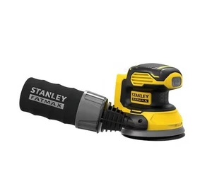 Lijadora de órbita aleatoria Stanley 18V V20 - Unidad desnuda - SFMCW220B-XJ - Imagen 1 de 3
