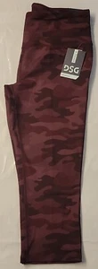 Medias DSG Performance de tiro alto Capris camufladas púrpura talla grande para mujer - Imagen 1 de 8