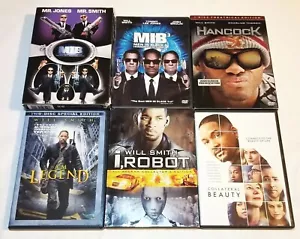 Männer in schwarz 1-3, I, Roboter, I Am Legend, Sicherheiten Beauty & Hancock DVD Lot - Bild 1 von 9