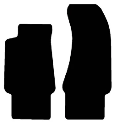 ¡NUEVO! Juego de 2 alfombrillas negras para Audi A8 Quattro 2011-2015 personalizadas - par Foto 1 de 4