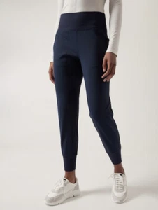 Neu mit Etikett Athleta Venice Jogginghose 2X Übergröße marineblau Reisen Freizeit Sport - Bild 1 von 13