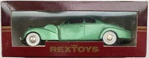 Rextoys Cadillac V16 1938 - 1940 Green Coupe 2 Door - 1:43. NeW In Open Box! - Picture 1 of 6