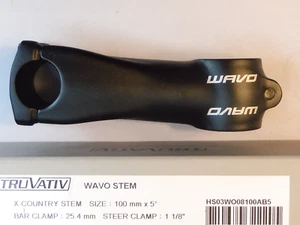 Truvativ  Wavo  Mtb handlebar stem ( 28.6 / 25.4 ) - 100mm  NOS Retro  bicycle. - Picture 1 of 6