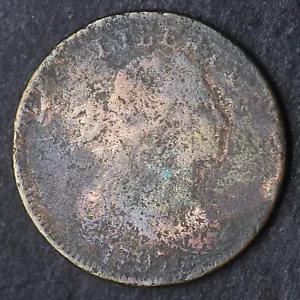 1797 "Rev of 97 with Stems" Draped Bust Large Cent - COINGIANTS - - Picture 1 of 2