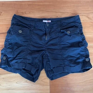 Bongo Girls Junior Casual Cargo Shorts Size 7 Black - Picture 1 of 8