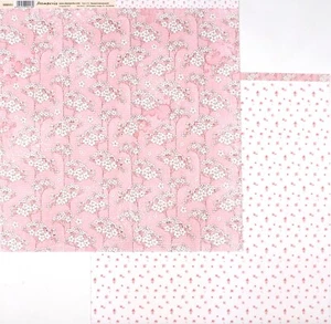10 hojas de papel para álbum de recortes Stamperia doble cara 12x12 - flores rosas - Imagen 1 de 1