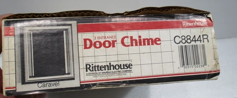 Rittenhouse CARAVEL 2 Entrance Door Chime  C8844R Cover