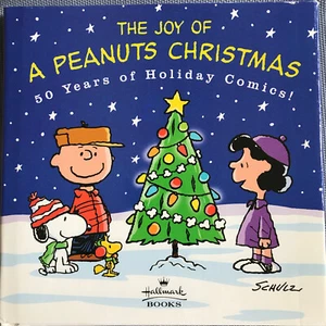 Joy of a Peanuts Christmas: 50 Years of Holiday Comics (Hallmark 2000 hardback) - Picture 1 of 10