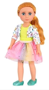 WW Glitter Girls, Shimmer Glimmer Floral Fashion Skirt Set, for 14-14.5" Dolls - Picture 1 of 4