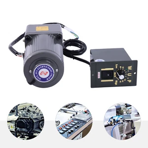 20K 1-Phase Getriebemotor Elektromotor 40W 220V w/ Drehzahlregler Regelbar Speed - Bild 1 von 16