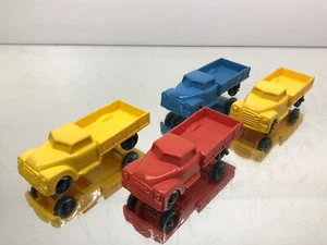 4x TOMTE LAERDAL STAVANGER NORWAY 15 DODGE LORRY VINYL TOY -1:43- GOOD - 461 - Imagen 1 de 6