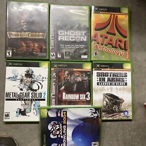 Menge 7 Original Xbox Spiele mit Etui und Handbüchern - Bild 1 von 8