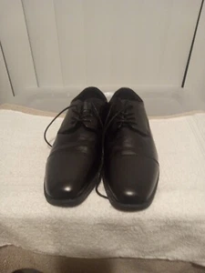 Croft & Barrow With Ortholite eco Black Dress Oxford Men's Shoes Size 9.5 Wide - Picture 1 of 5