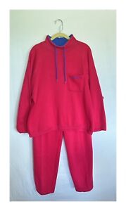Vintage Reebok Sport Sweatshirt Sweatpants Set Women’s Size M/L Pink