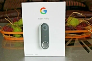 Brand New Nest Hello Smart Wi-fi Video Doorbell (NC5100US) Factory Sealed - Picture 1 of 5