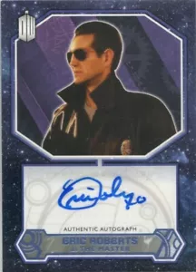 Tarjeta coleccionable con autógrafo Eric Roberts As The Master #7/25 - Doctor Who 2015 - Imagen 1 de 2