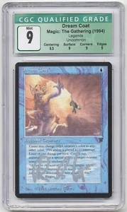 Graded Silver Signed Dream Coat CGC 9 MINT Legends Artist Anthony S. Waters MTG! - Picture 1 of 2