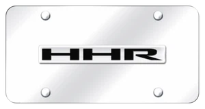 Chevrolet HHR Chrome 3D Bar Logo License Plate Official Licensed - Imagen 1 de 2