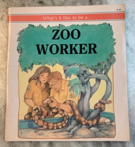 1989 "What's It Like To Be A Zoo Worker" By Judith Stamper Paperback Book - Foto 1 di 7