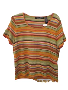 Damenkleidung Übergröße XL Liz Claiborne Crazy Horse Oberteil - Bild 1 von 5