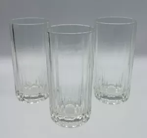 Bicchiere Artigianale Pasabahce Vintage Linee Verticali 5,5” T Lotto di 3 Turchia - Foto 1 di 9