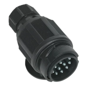 Sealey Towing Plug 13-Pin Euro Plastic 12V Twin Inlet - Picture 1 of 1