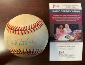 Matt Nokes Single Signed Baseball with JSA Certificate of Authenticity - CM689 - Picture 1 of 5