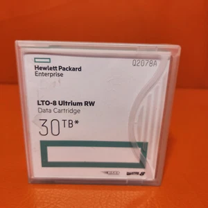 HP Hewlett Packard Enterprise LTO-8 Ultrium RW 30 TB Data Cartridge Q2078A New - Picture 1 of 8