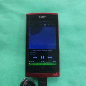 SONY NW-Z1060 Digital Media Player 32 GB RED Black Used Good - Picture 1 of 7