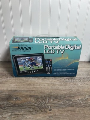 Digital Prism ATSC-710 7" Portable Handheld LCD TV Built in ATSC/NTSC Tuner - Image 1 of 4