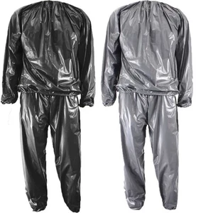 Heavy Duty Sauna Suit Men Women Weight Loss Exercise Slimming Gym Fitness Wor... - Picture 1 of 8