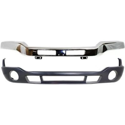 Bumper Face Bars Front for GMC Sierra 3500 Classic 2500 HD 1500 Truck Heavy Duty - Image 1 of 4