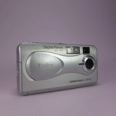 Konica KD-100 1.3MP Compact Digital Camera Silver Tested - Image 1 of 4