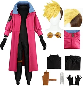 Costume Vash the Stampede Mantello Trench Trigun Vash Cosplay Outfit Uniforme SM - Foto 1 di 5